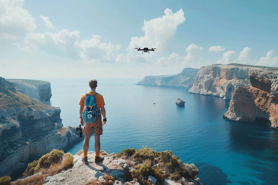 drone for taking photos